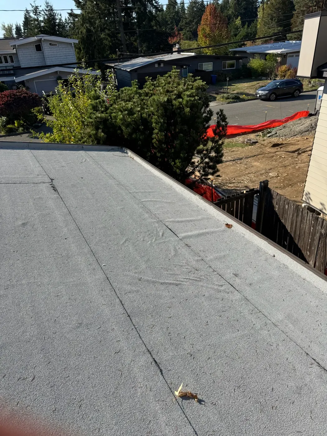 Low-slope membrane replacement - Modified bitumen project in Seattle, WA